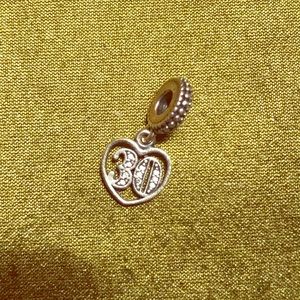 Pandora-30 years dangle charm
